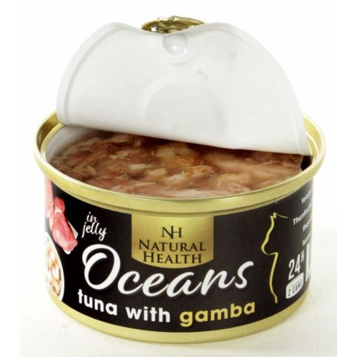 Natural Health Cat Oceans Tuna & Gamba 85 gram